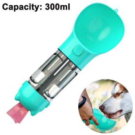 Borraccia Cane Bottiglia Acqua Per Cani Cane Bottiglia Di Acqua Con Ciotola Borraccia  portatile per cani Dispenser per borraccia per cani pink : : Casa  e cucina