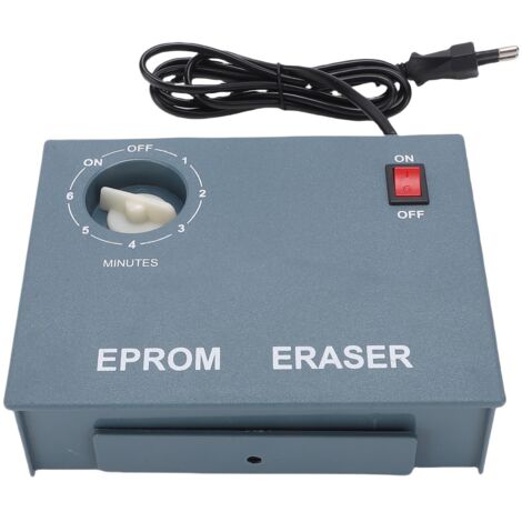Borrador de EPROM con temporizador mecánico de 60 minutos para desconexión de carga y desarrollo