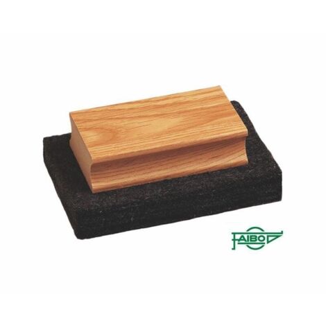 BORRADOR DE FIELTRO PARA PIZARRAS DE TIZA 1,5X12X8 CM. FAIBO 15