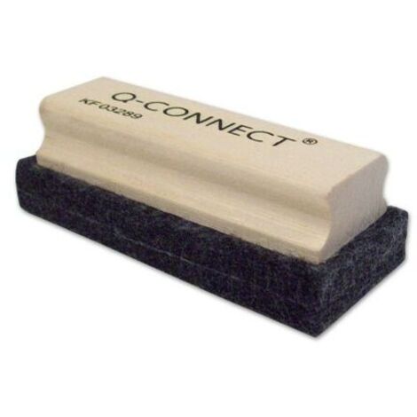 Borrador q-connect fieltro para pizarra 100x40 mm