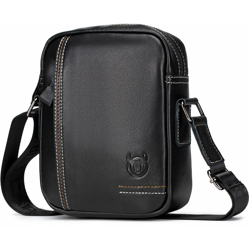 Borsa a tracolla da uomo in pelle vintage Borsa a