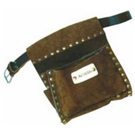 Borsa Carpentiere 3T Cuoio Borchie Mass