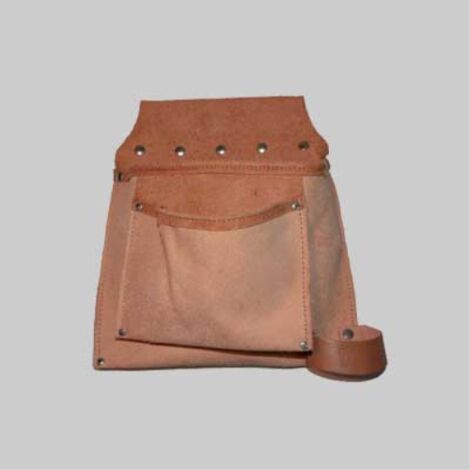 Borsa carpentiere con portamartello con due tasche