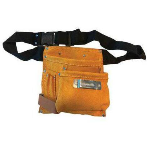 Borsa Carpentiere Morbida Hand Crosta Bovina + Cinta - 1 Pz