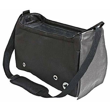 Borsa con tracolla regolabile modello Megan per cani: borsa nera