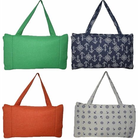 Borsa Cuscino poggiatesta imbottito stuoia ricambio per lettino sdraio spiaggia - colorigenerali: VERDE