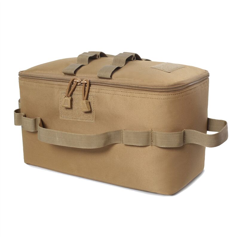 Image of Borsa da All'Aperto per Fornelli un Gas, Barattolo, il Trasporto, Picnic, Pentole, Utensili, Organizer, Colore: Cachi