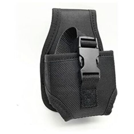 Borsa da cintura KZQ 10,5 x 4,7 x 14,5 cm per attrezzi da giardino, elettricista, metro a nastro, borsa portautensili, tessuto in nylon, borsa da cintura