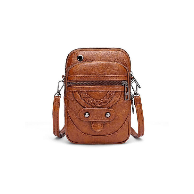 Borsa da donna vintage in pelle morbida borsa a