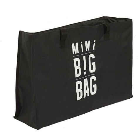 Borsa della spesa pieghevole taglia M  NERA