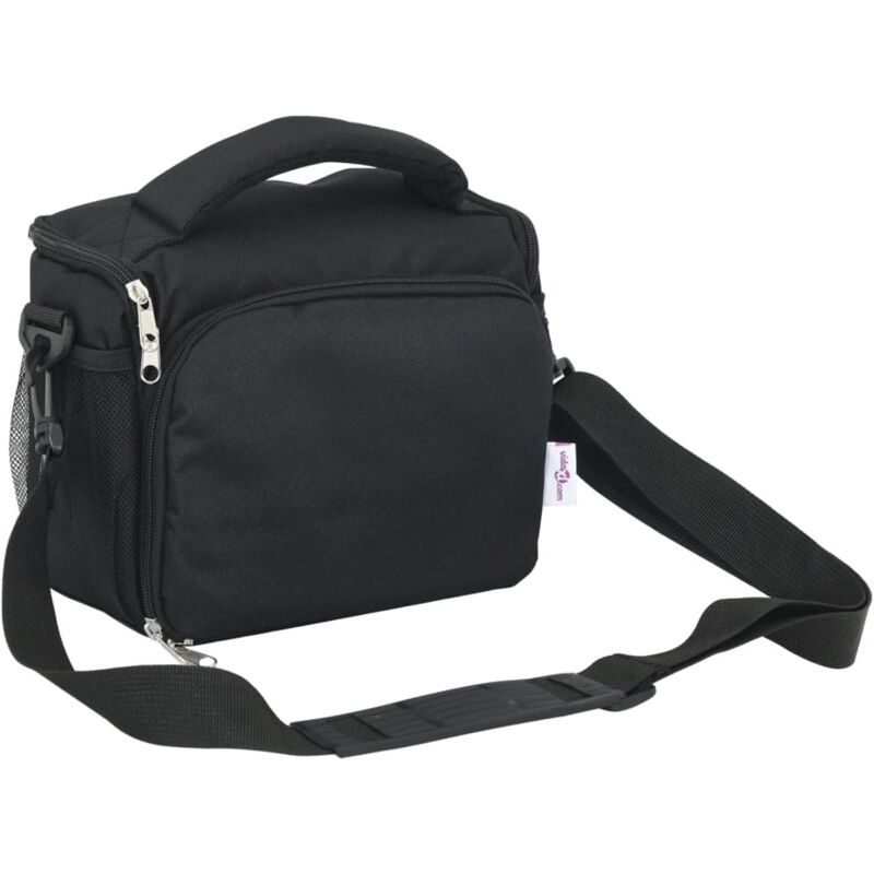 Borsa Fotocamera con Coperta Impermeabile Nera