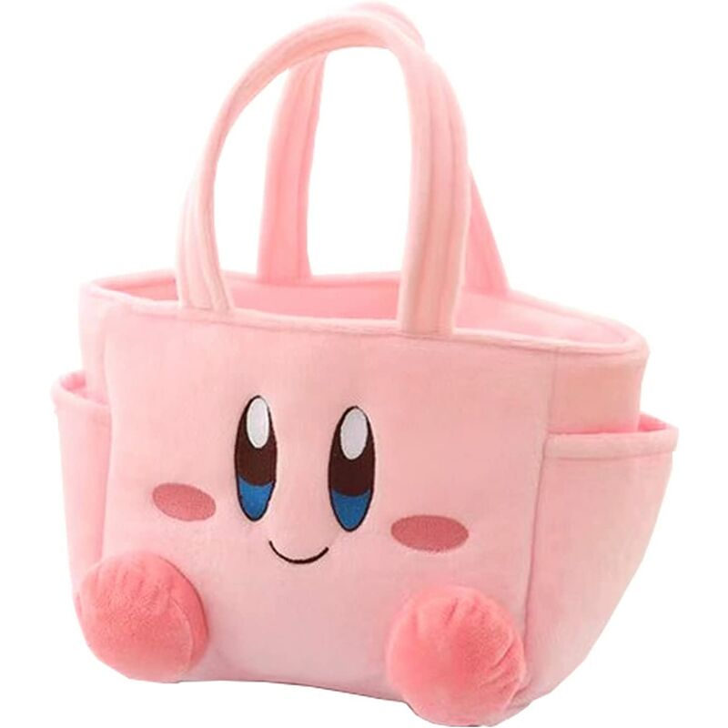 Borsa in peluche rosa Borsa per organizer per