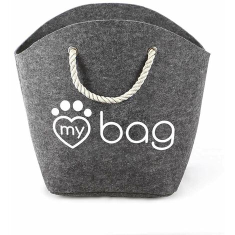 Borsa linea My Bag in feltro con manici regolabili per cani