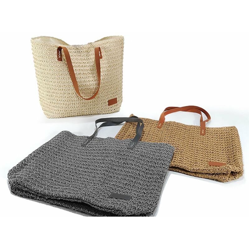 Borsa mare con chiusura a bottone magnetico e