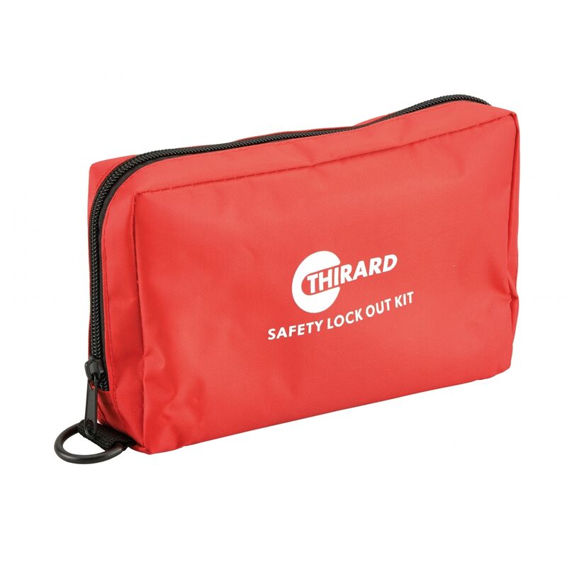 Borsa media da trasporto con scomparti per manutenzione di sicurezza, Lockout Tagout loto Thirard
