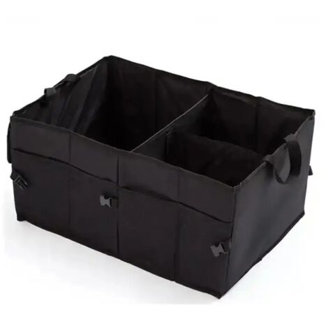 Borsa organizer universale per bagagliaio auto spaziosa nera (5773)