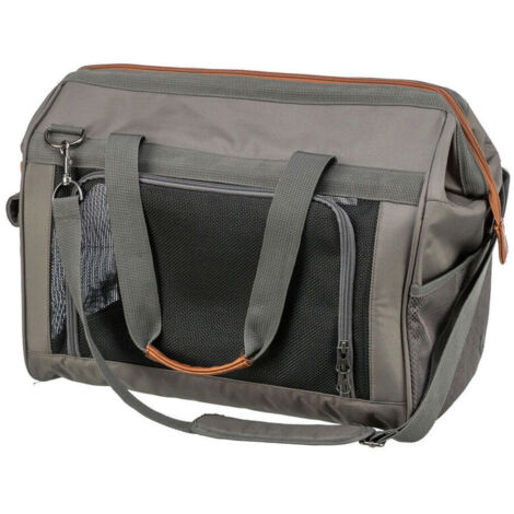 Borsa per Animali Domstici Trixie Finlay Nero Grigio 43 × 26 × 32 cm