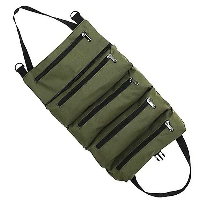 Borsa per attrezzi in tela con 5 tasche con
