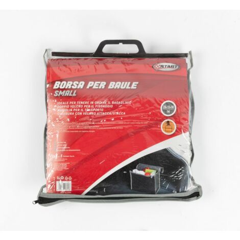 Borsa per baule modello small auto con doppio velcro