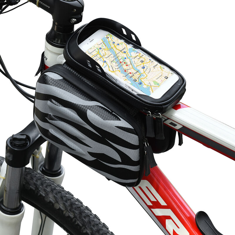 Borsa per manubrio bici con touch screen Borsa