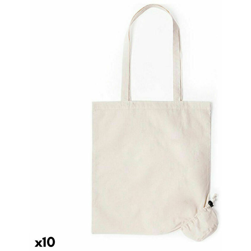 Borsa Pieghevole 146118 (10 Unità) Colore:Naturale...