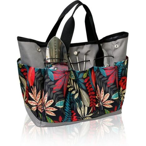 Borsa porta attrezzi, borsa per il trasporto di attrezzi da giardino, adatta per cassette degli attrezzi, attrezzi pesanti per interni ed esterni.