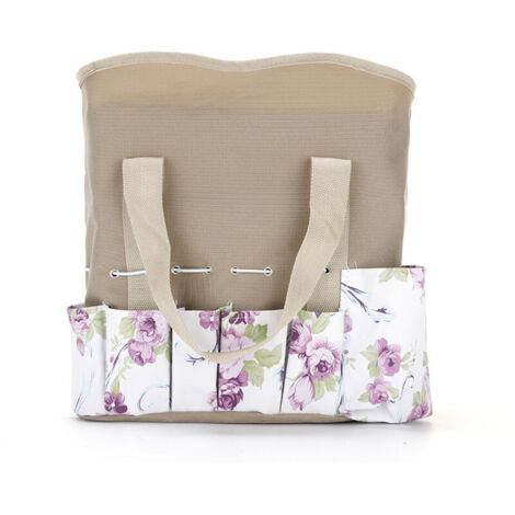 Borsa porta attrezzi da giardinaggio, porta attrezzi per la casa, custodia multiuso per accessori hardware fatta a mano (utensile non incluso)