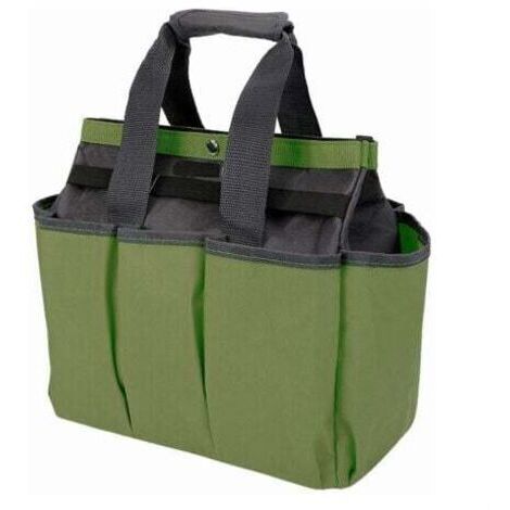 Borsa porta attrezzi da giardino in tessuto Oxford - Verde scuro
