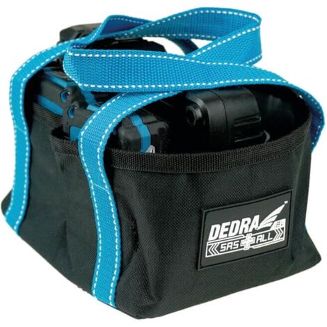 Borsa porta attrezzi Dedra ded7002b poliestere 20x14x10 cm rinforzata