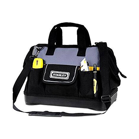 BORSA PORTA ATTREZZI 15 TASCHE BASE RIGIDA 40CM - Ingco Italia