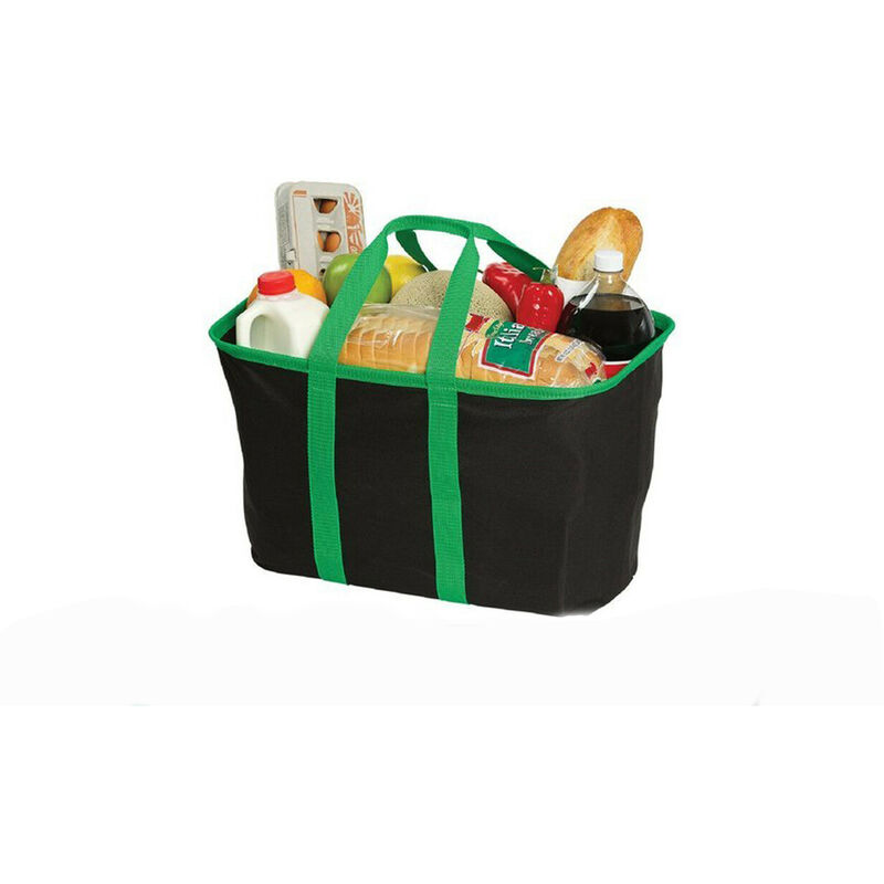 Image of Borsa porta spesa riutilizzabile pieghevole portatile shopping bag da carrello