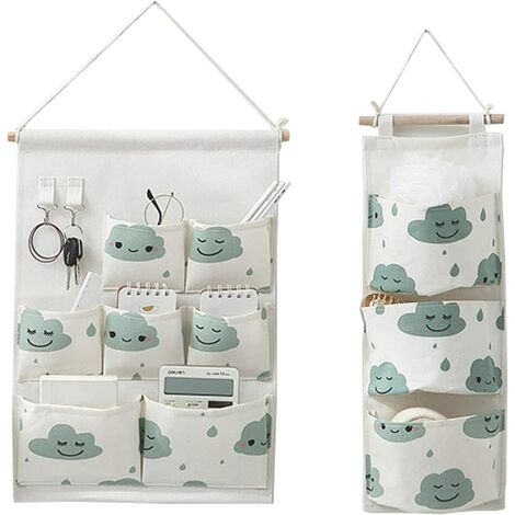 TOPBATHY Borsa a Muro con Custodia a Parete Modello Penguin Hanging Organizer 