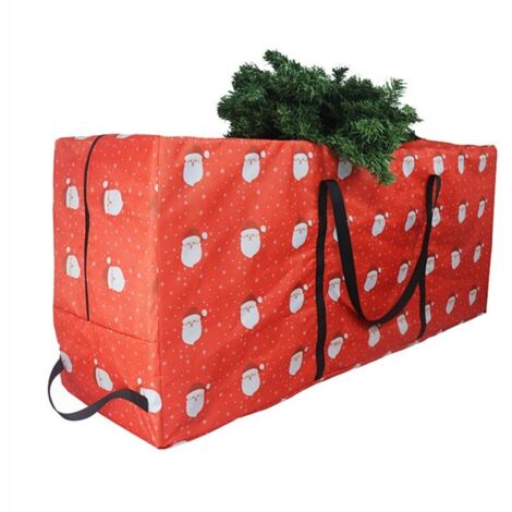 Borsa portaoggetti impermeabile e antipolvere per albero di Natale per le vacanze B