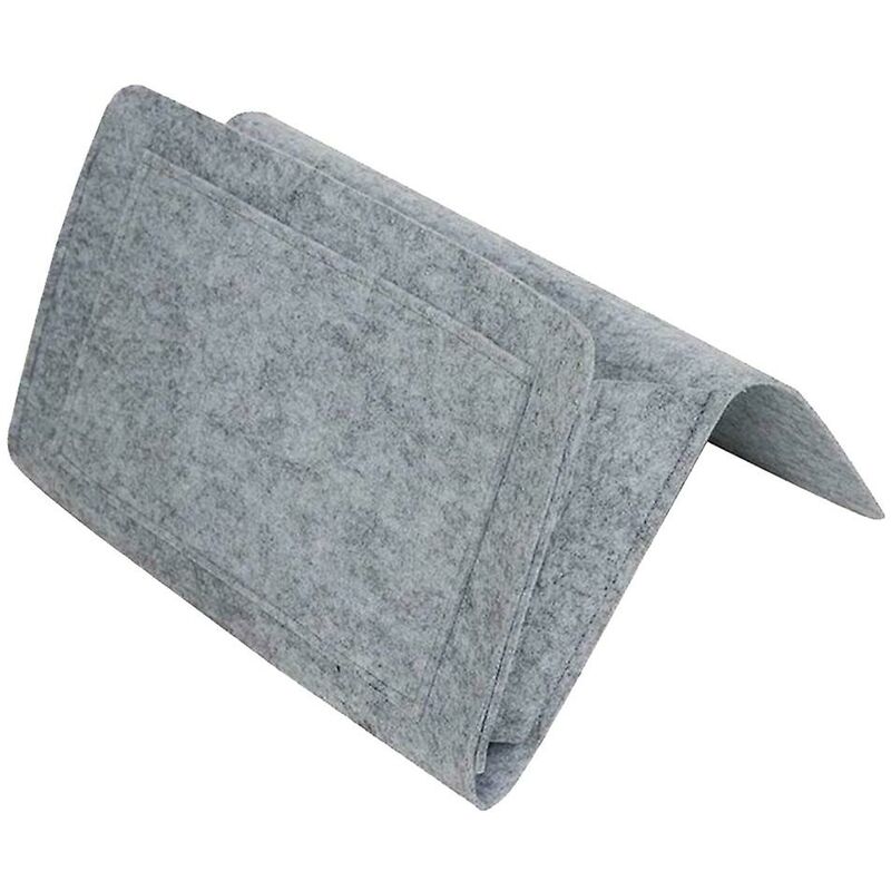 Borsa portaoggetti in feltro da comodino con