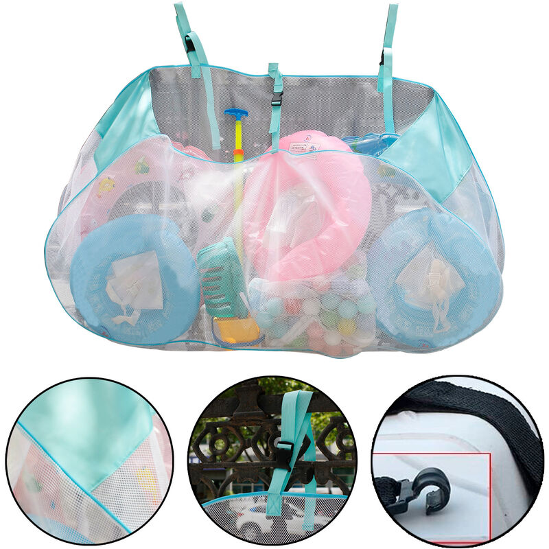 Borsa portaoggetti per giocattoli da spiaggia per