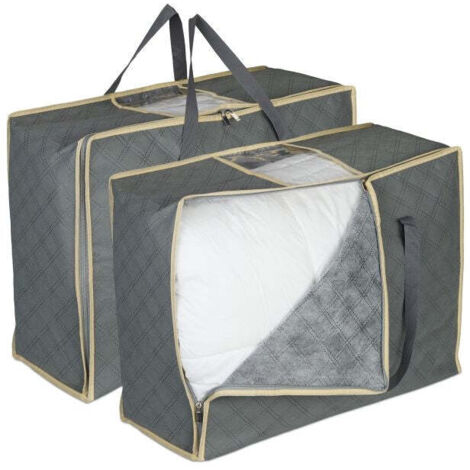 Borsa portaoggetti per trapunte, confezione da 2