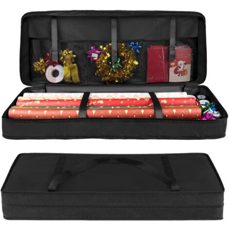 Borsa portapranzo KZQ da 82 x 13 x 34 cm, tessuto Oxford 600D, organizer per matrimoni natalizi con 3 scomparti, impermeabile.