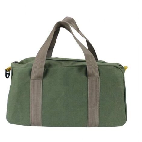 Borsa portautensili da 34 x 13 x 19 cm (verde) da 14 pollici, borsa portautensili resistente, piccola borsa multiuso, borsa portautensili per tubi