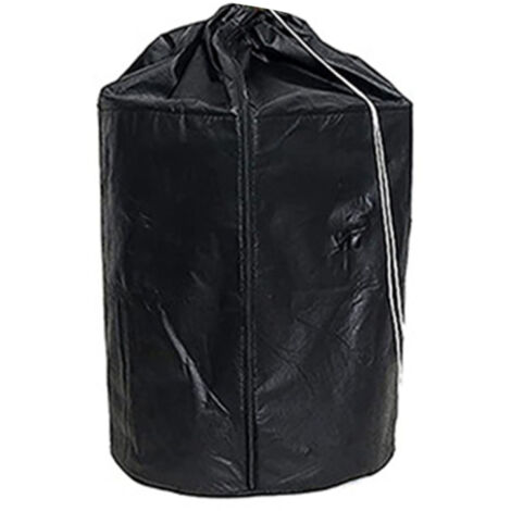 Borsa protettiva antigelo per vasi da fiori, copertura isolante per piante in vaso in inverno con coulisse e cerniera, per piante da giardino all'aperto, 45 x 55 cm