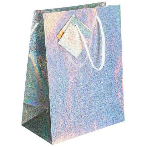 Borsa regalo laser piccola - Argento - Feeric lights & christmas