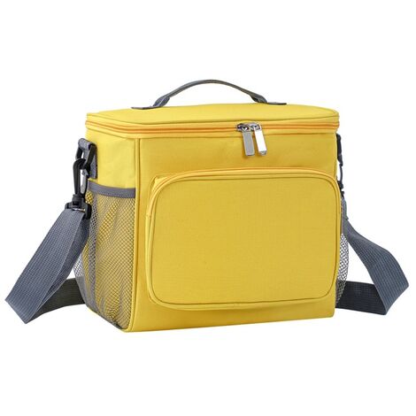 Borsa Termica Pranzo 10L, Lunch Box Borse Frigo Piccola Cibo Alimentazione  con Grande Capacità e Maniglia Durevole Borsa Termica Porta Pranzo per  Campeggio Lavoro Scuola Picnic