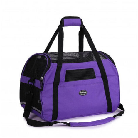 Borsa Trasportino Animali Nobleza Con Prese D'aria 42 X 20 X 29 Cm Taglia M       Alto