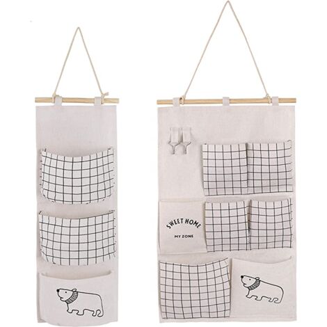 TOPBATHY Borsa a Muro con Custodia a Parete Modello Penguin Hanging Organizer 