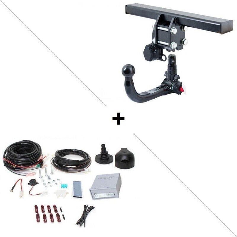 Attelage Audi A4 Break y compris S-Line (06/08-11/15) rdsov + faisceau universel 7 broches + boitier électronique