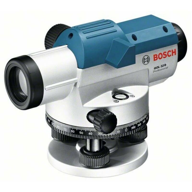 

Bosch 0601068502 Nivel óptico automático GOL 32 D trípode BT 160 + vara medir GR 500 Ampl. 32x 1,6mm a 30m + caja cartón