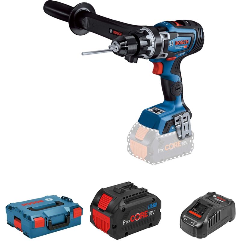 Perceuse-Visseuse à Percussion Sans Fil Bosch GSB 18V-150 C – 18 V, Moteur Brushless, 150 Nm - vue 2
