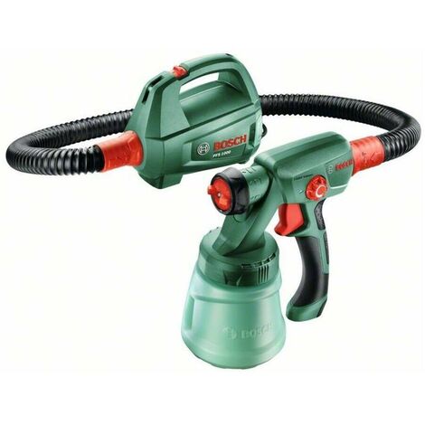 Bosch 0603207000 Pistola pulverización PFS 1000 410W Capacidad proyección 0 – 100ml/min Sistema EasySelect Manguera 1,25m