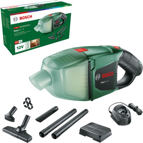 BOSCH 06033D0001 Aspirador manual EasyVac 12 (Incluye 1 batería + cargador)