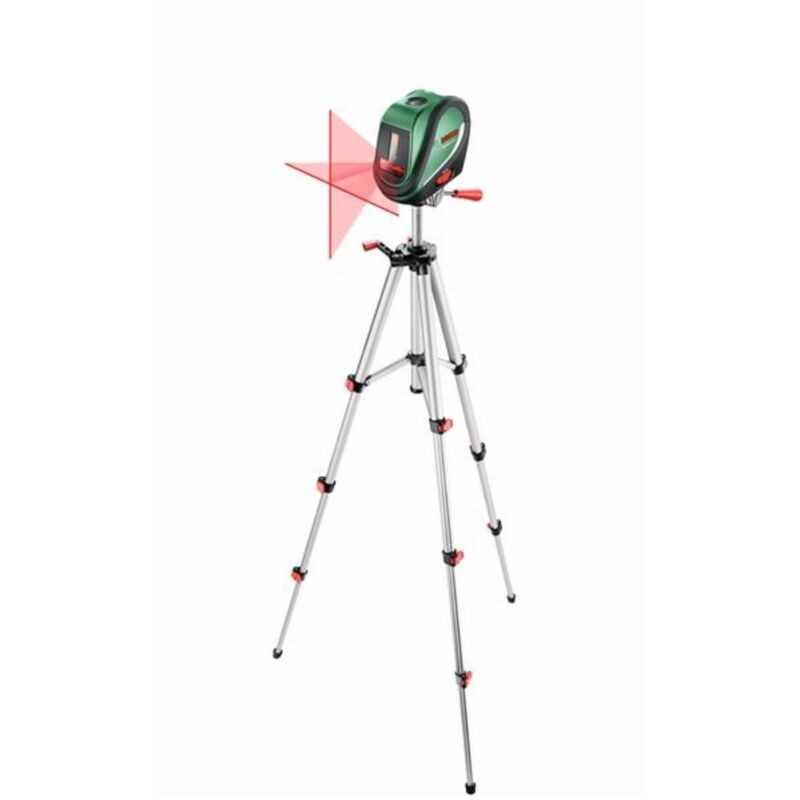 

Bosch Láser de líneas cruzadas Universal Level 2 con trípode de aluminio 1,1 m