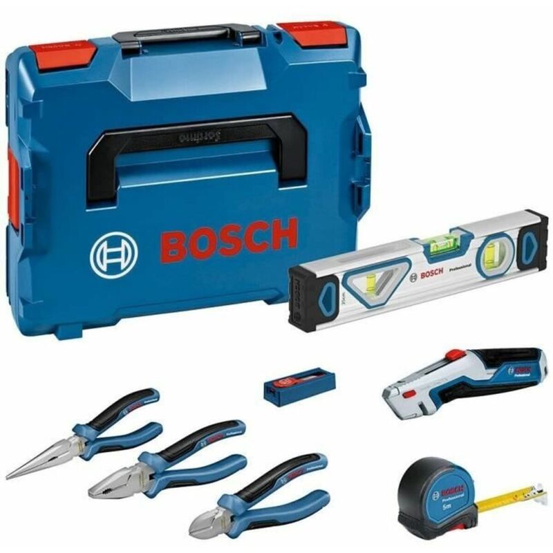 Set di utensili manuali Bosch con pinze nella L-Boxx 102